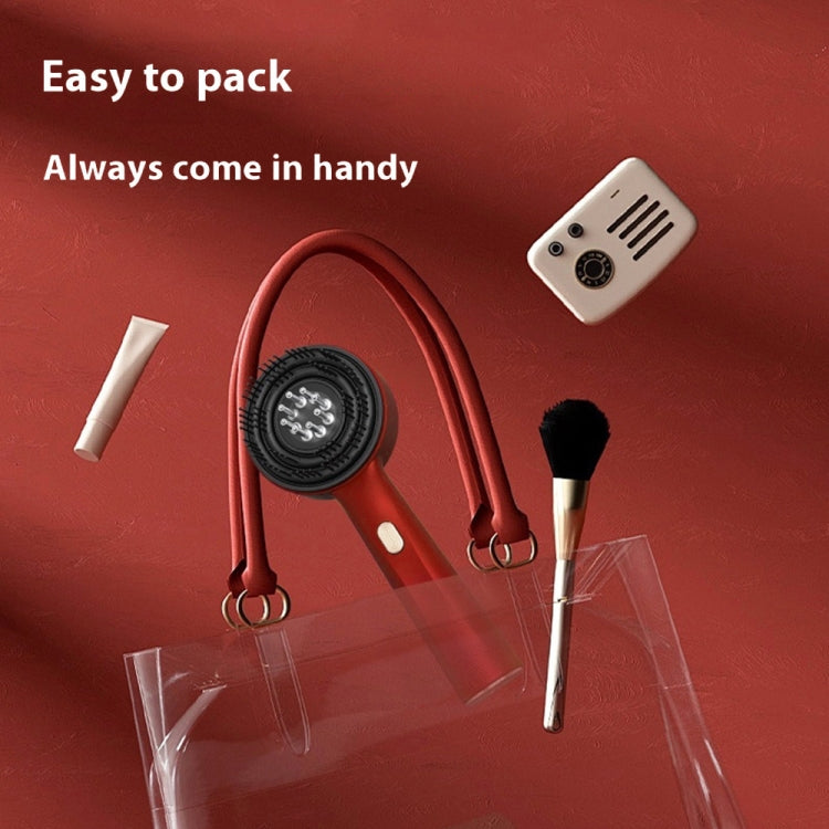 630nm Red Light Massage Comb Scalp Care Liquid Guide Hair Growth Instrument