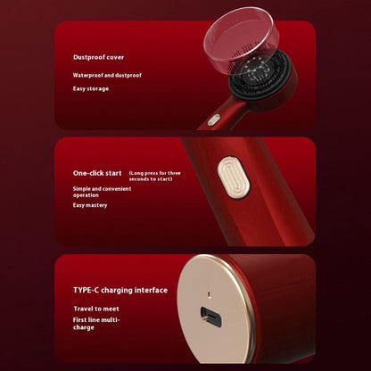 630nm Red Light Massage Comb Scalp Care Liquid Guide Hair Growth Instrument