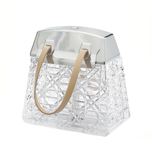 Desktop Small Crystal Bag Humidifier Aroma Ambient Lighting, White Plug-in, Blue Plug-in, White Rechargeabl, Blue Rechargeabl